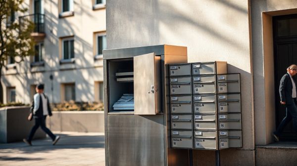 Guide complet pour installer des boîtes aux lettres collectives aux normes